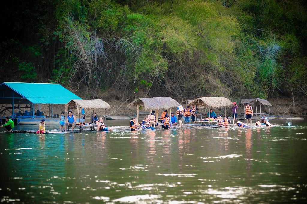 Ban Huai Maenam Noi Boutique Raft Resort, River Kwai מראה חיצוני תמונה