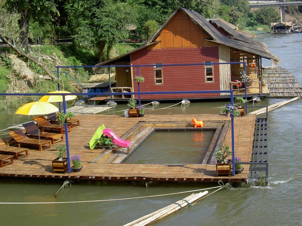 Ban Huai Maenam Noi Boutique Raft Resort, River Kwai מראה חיצוני תמונה
