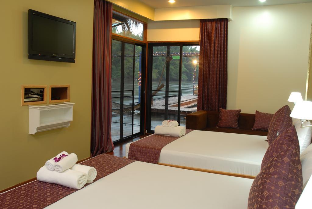 Ban Huai Maenam Noi Boutique Raft Resort, River Kwai מראה חיצוני תמונה