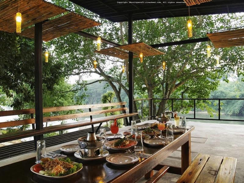 Ban Huai Maenam Noi Boutique Raft Resort, River Kwai מראה חיצוני תמונה