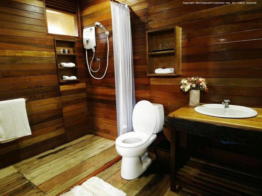 Ban Huai Maenam Noi Boutique Raft Resort, River Kwai חדר תמונה