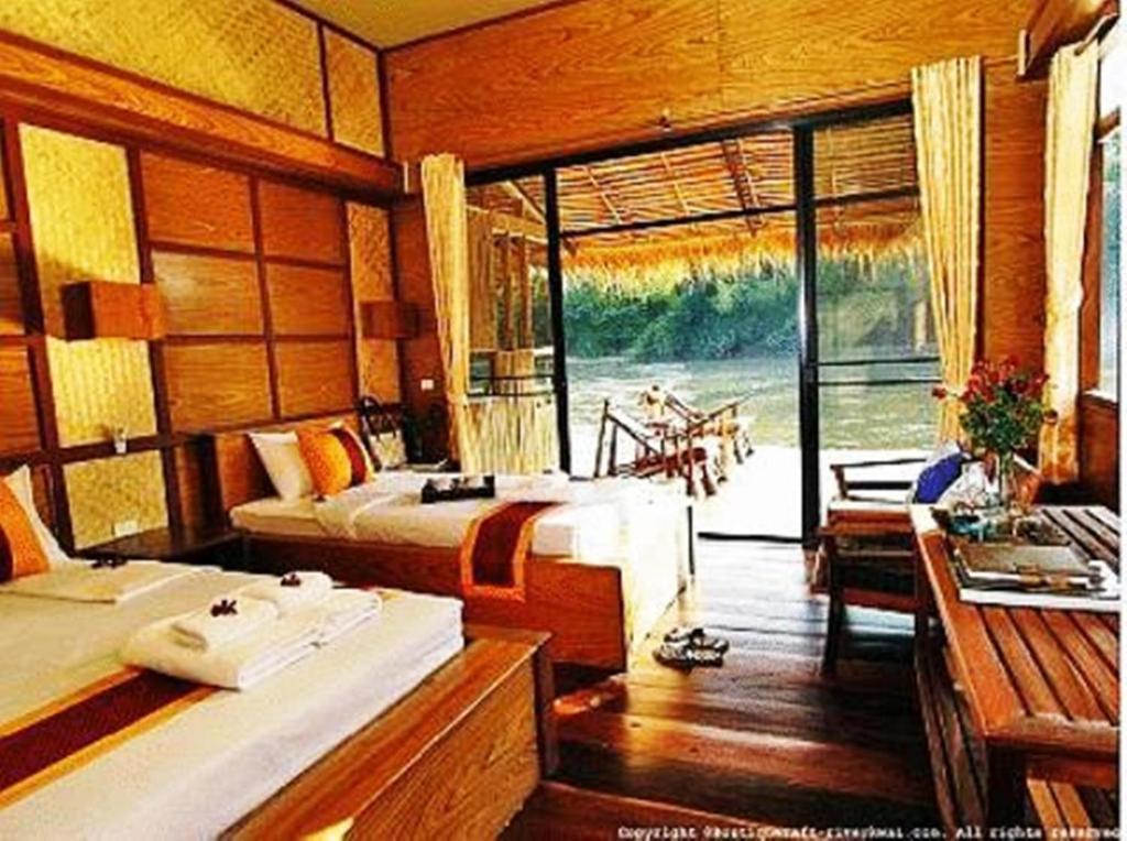 Ban Huai Maenam Noi Boutique Raft Resort, River Kwai חדר תמונה